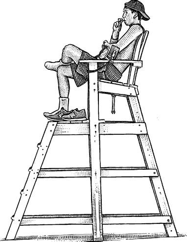 Lifeguard Stand Drawing At PaintingValley Explore Collection Of