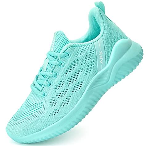 Akk Running Shoes Womens Trendy Tennis Shoes Turquoise Walking Shoes