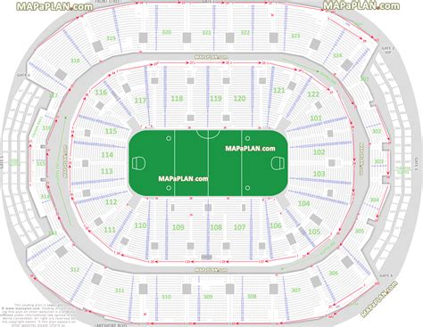 Target Field Seating Chart With Rows And Seat Numbers