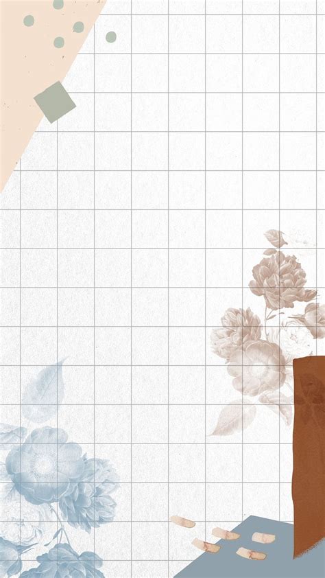 flower phone wallpaper background abstract  photo rawpixel