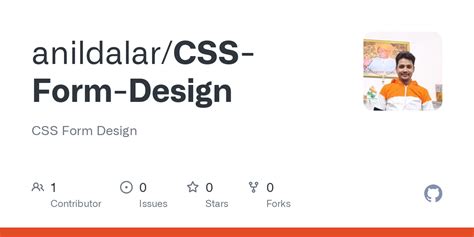 github anildalarcss form design css form design