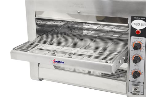 Conveyor Oven with 14″ Belt – 3600 W, 240 V, 1 Phase – Omcan