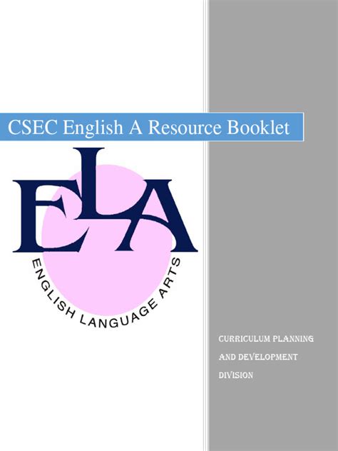 csec english   students resource booklet  emotional
