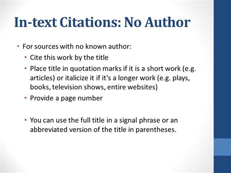 Mla Citation Website No Author All Best Citations