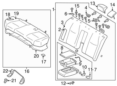 2016 2019 Infiniti Q70 Armrest Assembly H8700 1a68a Faulkner Infiniti