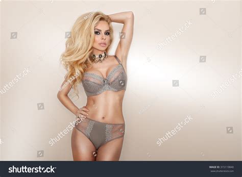 Sexy Girl Elegant Lingerie Isolated On Stock Photo Shutterstock