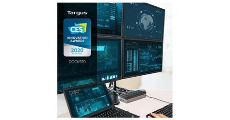 Targus Wins Ces 2020 Innovation Award For Displaylink Based Quad 4k Universal Docking Station