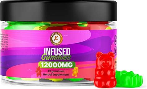 Premium Gummies | 12000mg | 40 Gummies | Max Strength | Made in UK ...