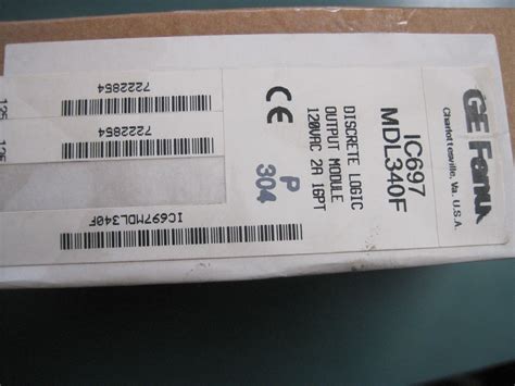 NEW SEALED GE FANUC IC697MDL340 MODULE IC697MDL340F SB Industrial