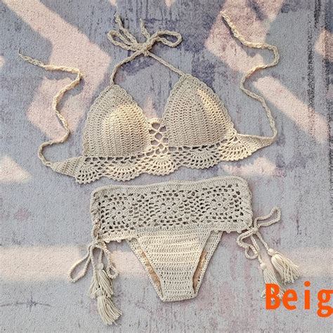 Lace Crochet Bikini Etsy