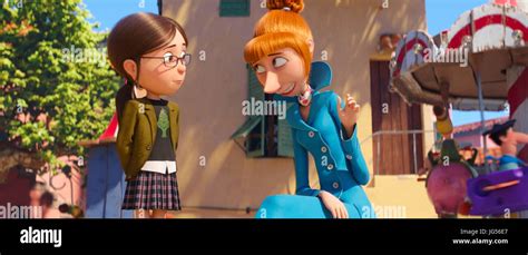 DESPICABLE ME 3, l-r: Margo (voice: Miranda Cosgrove), Lucy Wilde ...