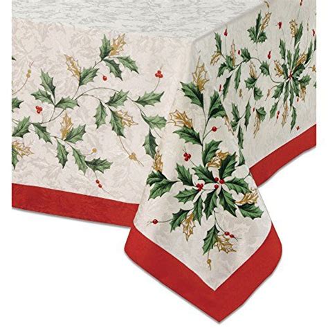 Lenox Golden Holly 60 Inch By120 Inch Oblong Rectangle