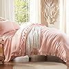 Amazon Anluoer Queen Comforter Set Piece Pink Bed In A Bag With