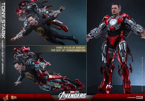 The Avengers Hot Toys Tony Stark Suit Up Iron Man Mark Vii Version The Toyark News