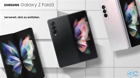 Samsung Galaxy Z Fold 3 in allen 3 Farben!