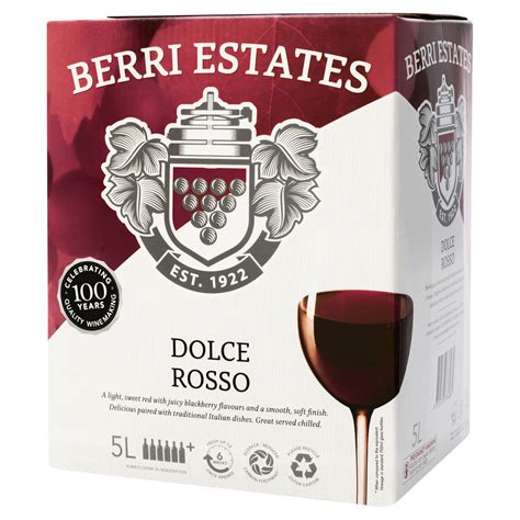 Berri Estates Dolce Rosso 5L - Web Browser Support
