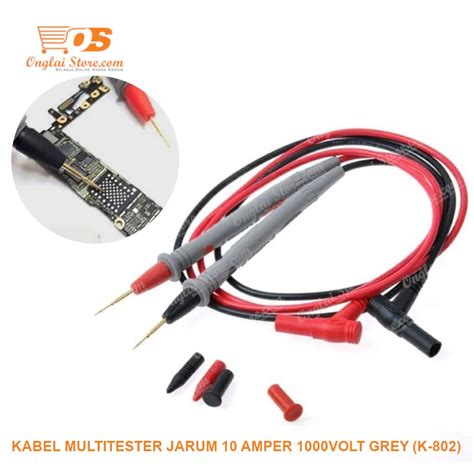 Jual Kabel Multitester Avometer Jarum Amper Volt Grey K