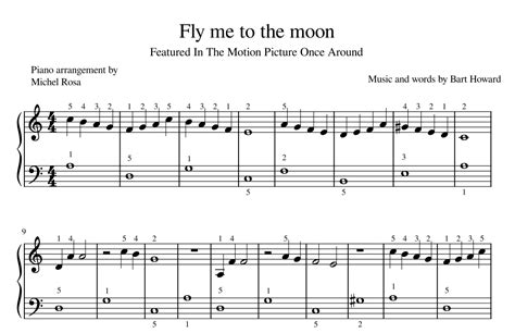 Fly Me To The Moon In Other Words Arr Harmonistas Sheet Music