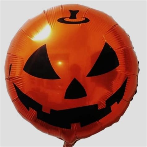 BALÃO METALIZADO ABÓBORA HALLOWEEN 45CM Elo7 Produtos Especiais