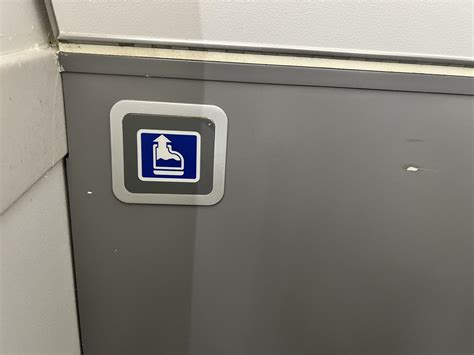 This Airplane Toilet Sign Telling Me I Shouldnt Push It R