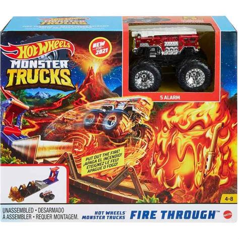 Hot Wheels Monster Trucks Rev Tredz All Fried Up Thomas Online