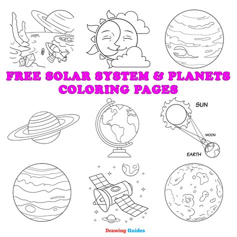 Sistema Solar Desenho Colorido - 6