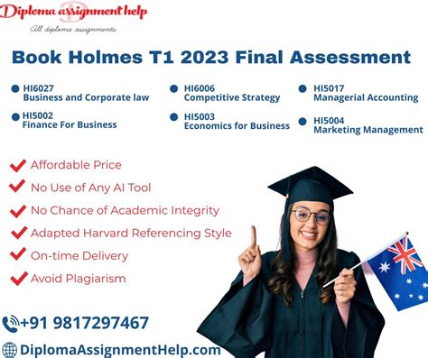 Holmes T1 2023 Final Assessment Help By Diploma Assignmenthelp Issuu