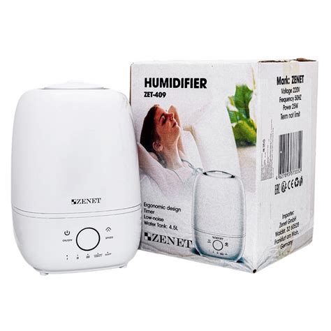 Umidificatorul de aer cu difuzor de aromaterapie Zenet ZET-409 de 4,5 l ...