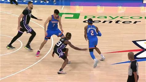 Shai Gilgeous Alexander Leads Thunders Comeback In 40 Point Performance Vs Kings April 9