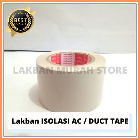 Jual Lakban Isolasi Solasi Pipa Ac Jumbo Premium Lem Ac Gtape Duct