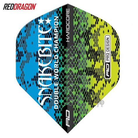 フライト RedDragon レッドドラゴン ハードコア スネークバイト マルチ スネークスキン ブルー Hardcore Snakebite Multi Snakeskin Blue ダーツ