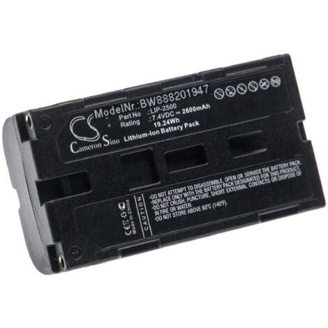 Vhbw Batterie Remplacement Pour Epson NP 500 NP 500H Pour Imprimante