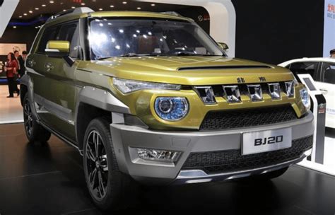 The New Baic Beijing Bj Suv Version Spotted On The Road