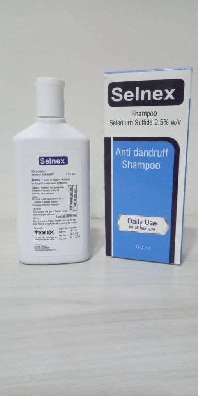 Selenium Sulfide Shampoo For Removes Anti Dandruff Certification