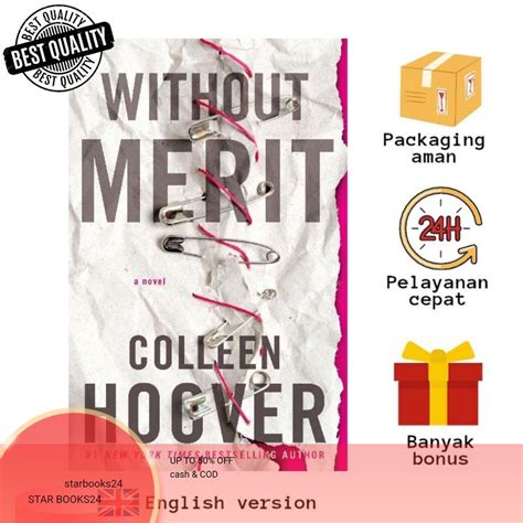 Jual Buku Without Merit By Colleen Hoover Shopee Indonesia