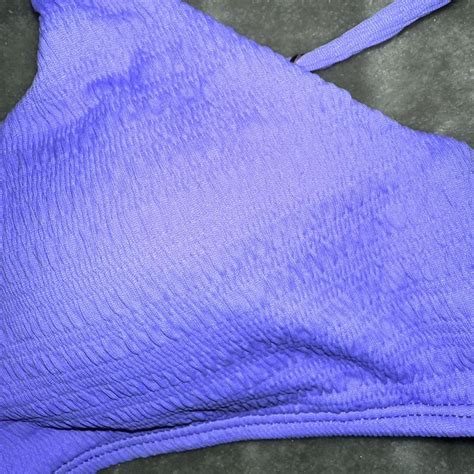 Purple Adjustable Bikini Top Bikini Bikinitop Depop