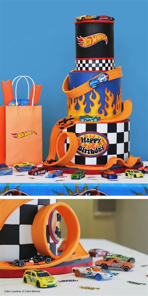 Ideias Para Uma Festa Hot Weels Torta De Hot Wheels Fiesta De Hot Wheels Pasteles Para