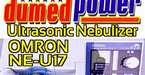JUAL KURSI RODA JAKARTA: Jual Omron Ultrasonic Nebulizer NE-U17