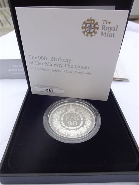 2016 Royal Mint Queens 90th Birthday £5 Coin