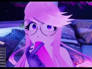 Vtuber Takes Rough Throat Fuck With Machine With Plug In Ass And Pussy Fucking Pornhub