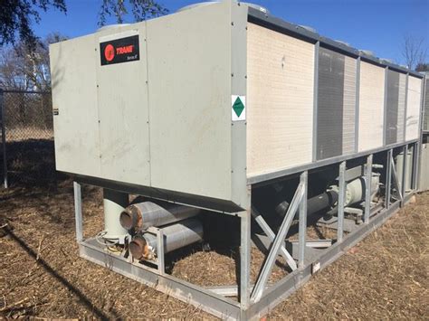 Trane 200 Ton Air Cooled Chiller Texas Used Chillers