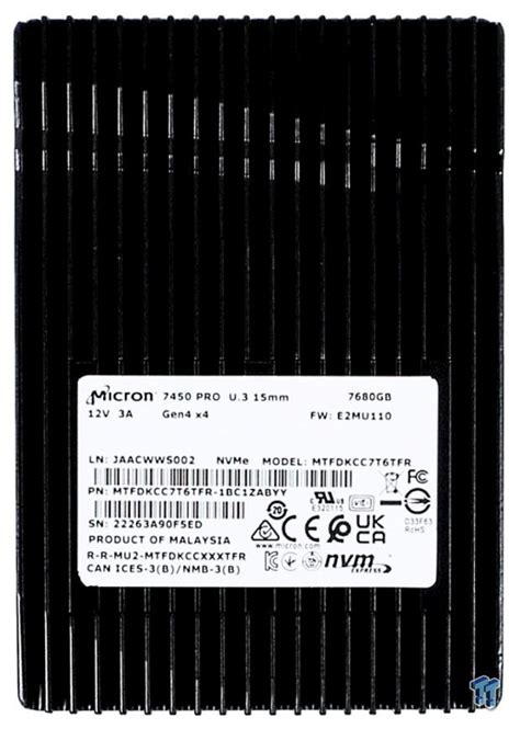 Micron 7450 Pro 7.68TB Enterprise SSD Review - Double Density