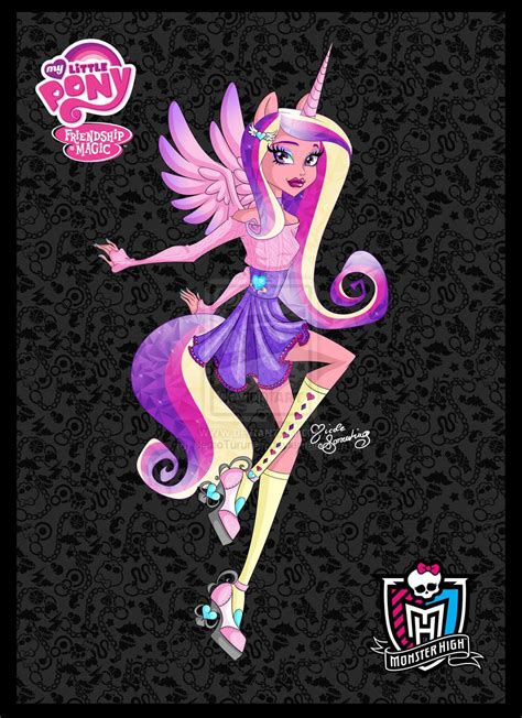 Princess Cadance A La Monster High By Nemoturunen On Deviantart My