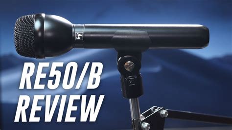 Electro Voice RE50 B Interview Mic Review Test YouTube