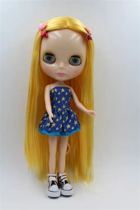 Free Shipping Top Discount Colors Big Eyes Diy Nude Blyth Doll Item No Doll Limited Gift