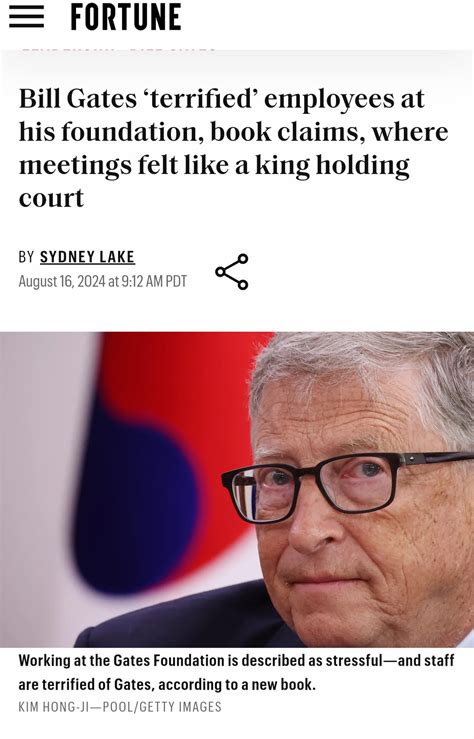 Feels almost like a hit piece , ends up making gates look really good