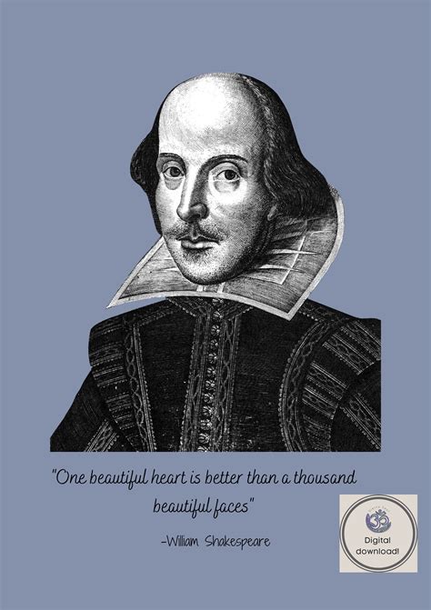 William Shakespeare Poetry Digital Download Retro Wall Art Beauty