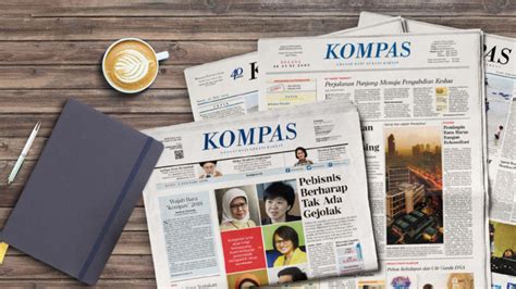 Evolusi Desain Koran Kompas Tutur Visual