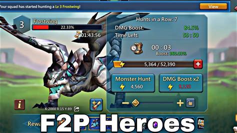 Lords Mobile Frostwing Heros Youtube