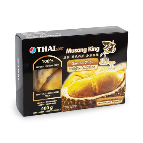 Frozen Durian Musang King Pulp With Seed Tfi Foods Ltd